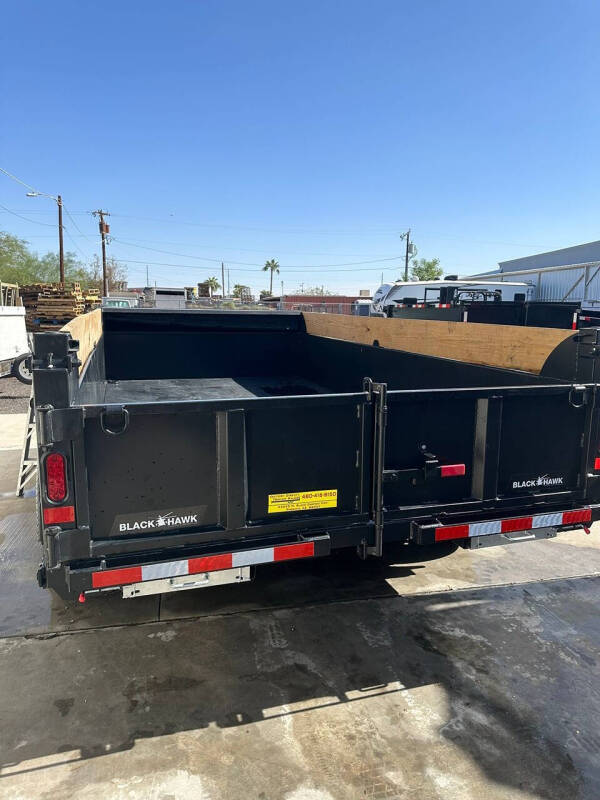2025 Black Hawk 16x83 Low Side Dump Trailer DT