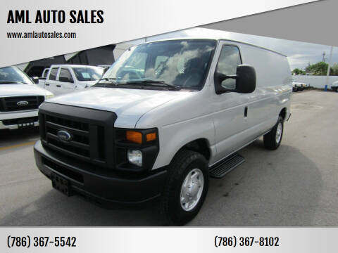 2008 Ford E-Series for sale at AML AUTO SALES - Cargo Vans in Opa-Locka FL