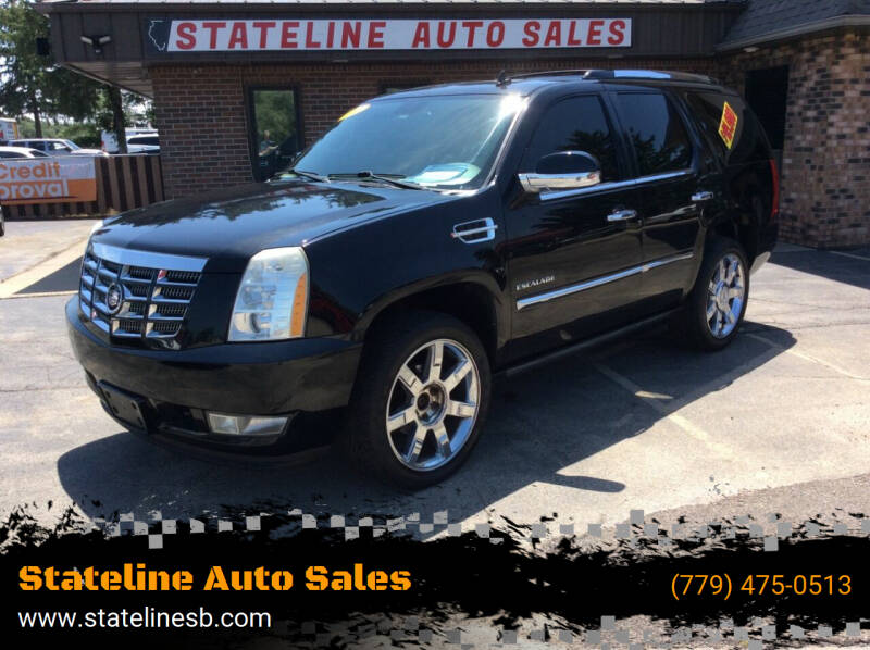 2010 Cadillac Escalade for sale at Stateline Auto Sales in South Beloit IL