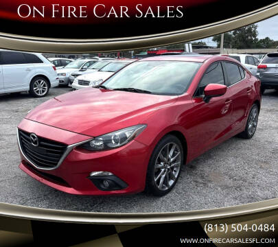 2015 Mazda MAZDA3 for sale at On Fire Car Sales in Tampa FL