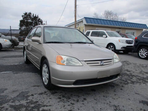 2002 Honda Civic for sale at Supermax Autos in Strasburg VA