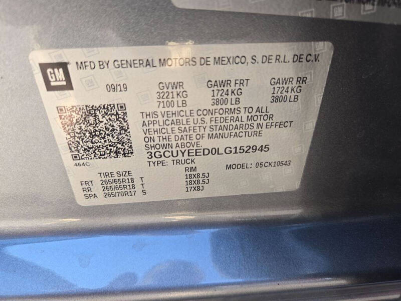 2020 Chevrolet Silverado 1500