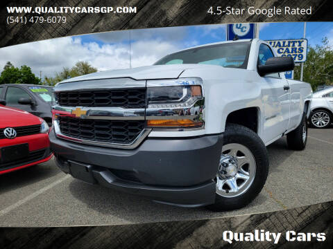 2017 Chevrolet Silverado 1500 for sale at Quality Cars in Grants Pass OR
