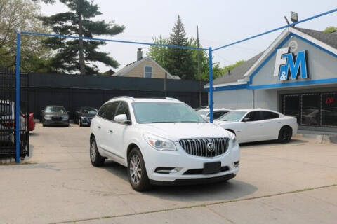 2017 Buick Enclave for sale at F & M AUTO SALES in Detroit MI