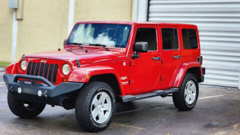 2012 Jeep Wrangler Unlimited for sale at Maxicars Auto Sales in West Park FL