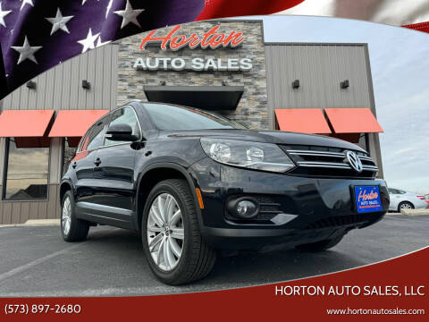 2014 Volkswagen Tiguan for sale at HORTON AUTO SALES, LLC in Linn MO
