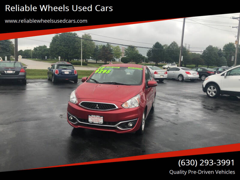 2017 Mitsubishi Mirage for sale at Reliable Wheels Used Cars in West Chicago IL