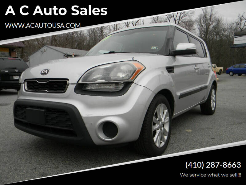 2013 Kia Soul for sale at A C Auto Sales in Elkton MD