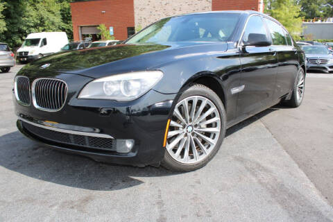 2011 BMW 7 Series for sale at Atlanta Unique Auto Sales in Norcross GA