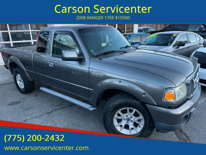 2008 Ford Ranger for sale at Carson Servicenter in Carson City NV