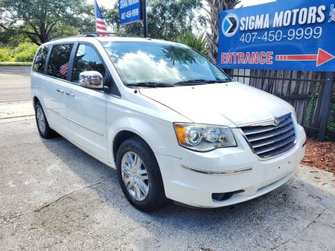 2008 Chrysler Town and Country for sale at SIGMA MOTORS USA in Orlando FL