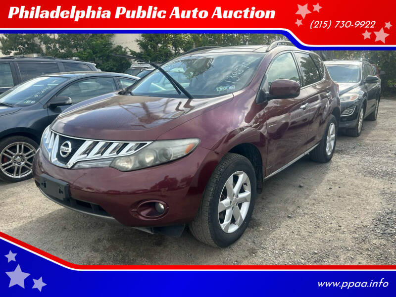 2010 Nissan Murano for sale at Philadelphia Public Auto Auction in Philadelphia PA