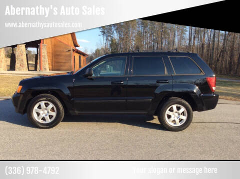 2008 Jeep Grand Cherokee for sale at Abernathy's Auto Sales in Kernersville NC
