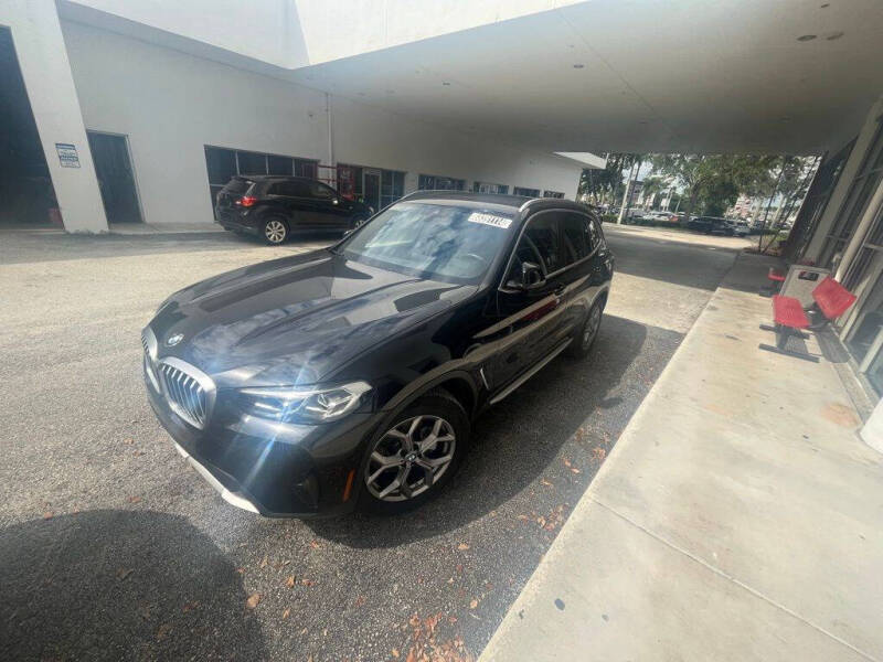 Used 2023 BMW X3 30i with VIN 5UX43DP01P9T22771 for sale in Davie, FL