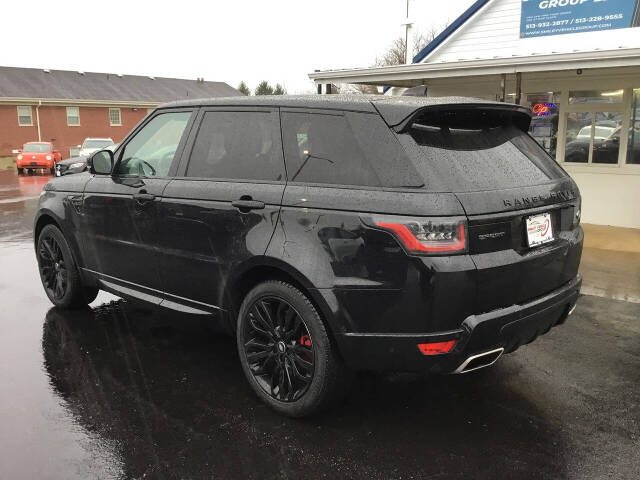 2019 Land Rover Range Rover Sport for sale at Smiley Vehicle Group in Lebanon, OH