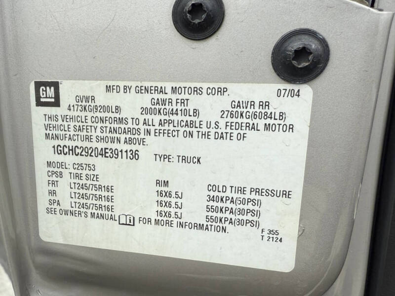 2004 Chevrolet Silverado 2500HD