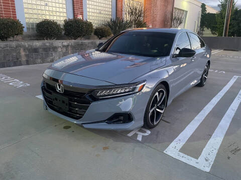 2021 Honda Accord for sale at LOW PRICE AUTO SALES in Van Nuys CA