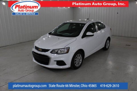 2017 Chevrolet Sonic for sale at Platinum Auto Group Inc. in Minster OH