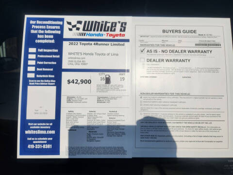 2022 Toyota 4Runner Limited