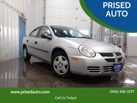 2005 Dodge Neon for sale at 906 Motors in Gladstone MI