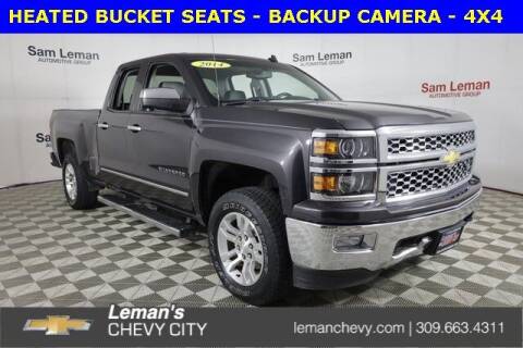 2014 Chevrolet Silverado 1500 for sale at Leman's Chevy City in Bloomington IL