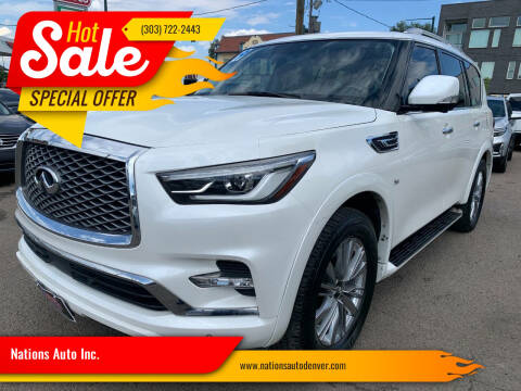 2019 Infiniti QX80 Luxe