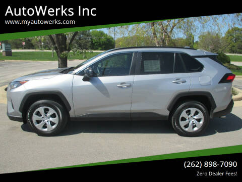2020 Toyota RAV4 for sale at AutoWerks Inc in Sturtevant WI