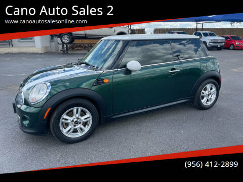 2013 MINI Hardtop for sale at Cano Auto Sales 2 in Harlingen TX