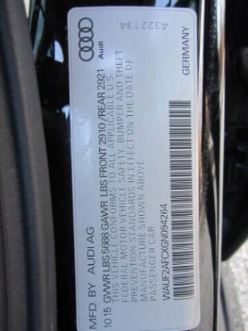 2016 Audi S6 4.0T quattro Premium Plus