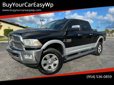 2015 RAM Ram Pickup 2500 for sale at BuyYourCarEasyWp in West Park FL