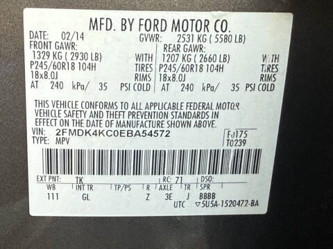 2014 Ford Edge Limited