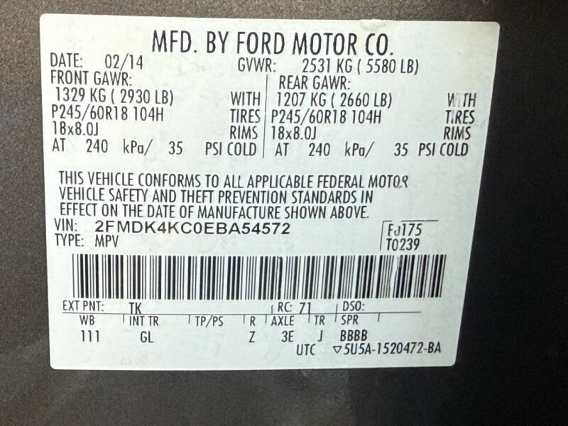 2014 Ford Edge Limited