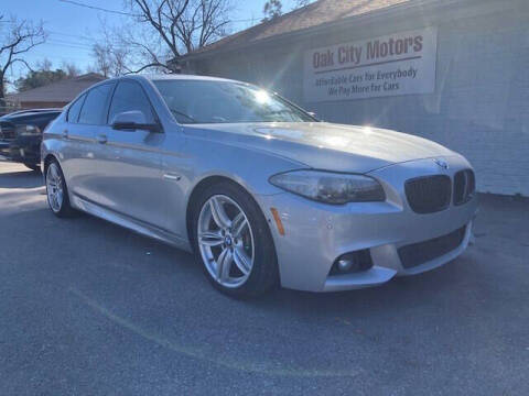 2016 BMW 5 Series for sale at Oak City Motors in Garner NC