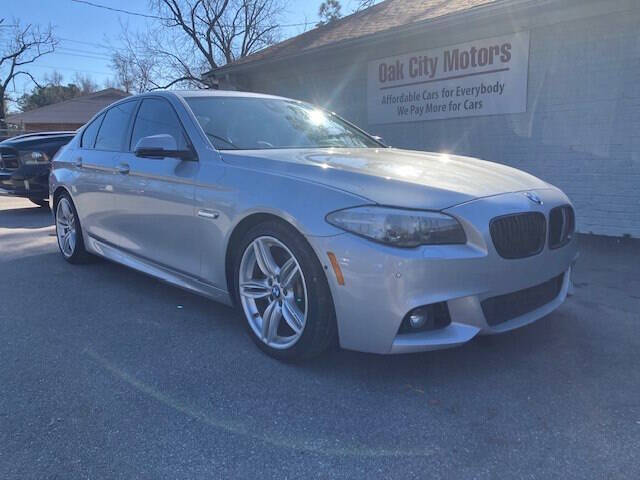 2016 BMW 5 Series for sale at Oak City Motors in Garner NC