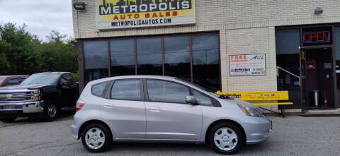 2013 Honda Fit for sale at Metropolis Auto Sales in Pelham NH