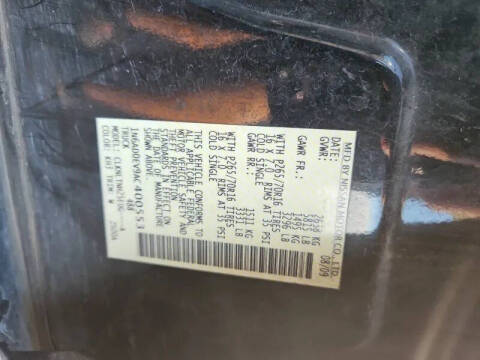 2010 Nissan Frontier SE V6