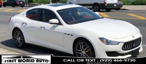 2018 Maserati Ghibli for sale at First World Auto in Jamaica NY