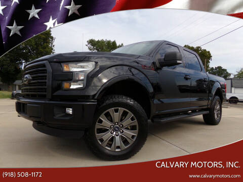 2016 Ford F-150 for sale at Calvary Motors, Inc. in Bixby OK
