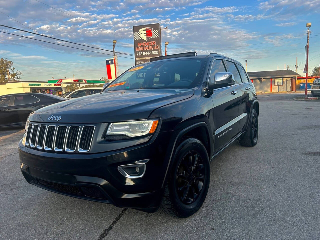 2015 Jeep Grand Cherokee for sale at SPENCER AUTO SALES in South Houston, TX