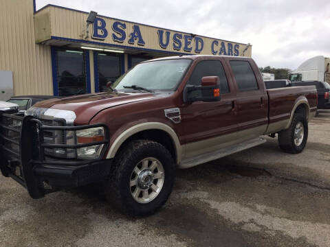 2008 Ford F-350 Super Duty for sale at BSA Used Cars in Pasadena TX