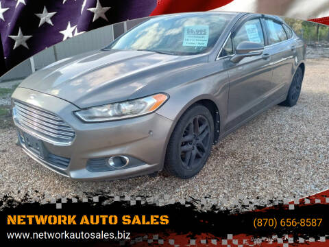 2013 Ford Fusion for sale at NETWORK AUTO SALES in Mountain Home AR