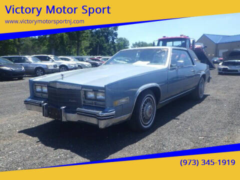 1985 Cadillac Eldorado for sale at Victory Motor Sport in Paterson NJ