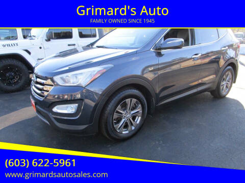 2014 Hyundai Santa Fe Sport for sale at Grimard's Auto in Hooksett NH