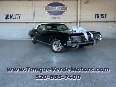 1969 Mercury Cougar for sale at TANQUE VERDE MOTORS in Tucson AZ