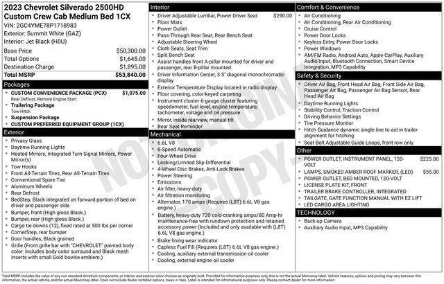 2023 Chevrolet Silverado 2500HD