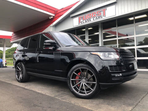 2016 Land Rover Range Rover for sale at Furrst Class Cars LLC  - Independence Blvd. in Charlotte NC