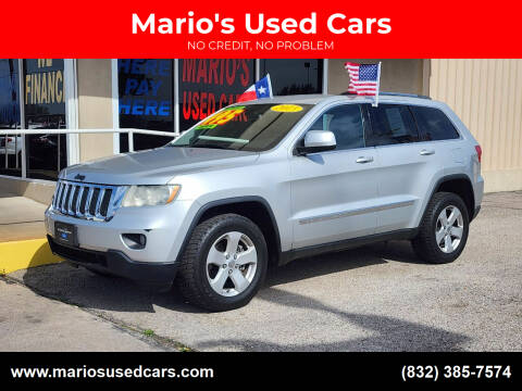 2013 Jeep Grand Cherokee for sale at Mario's Used Cars in Houston TX
