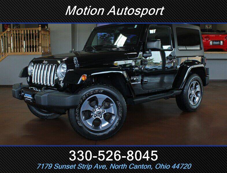 2016 Jeep Wrangler For Sale In Mogadore, OH ®