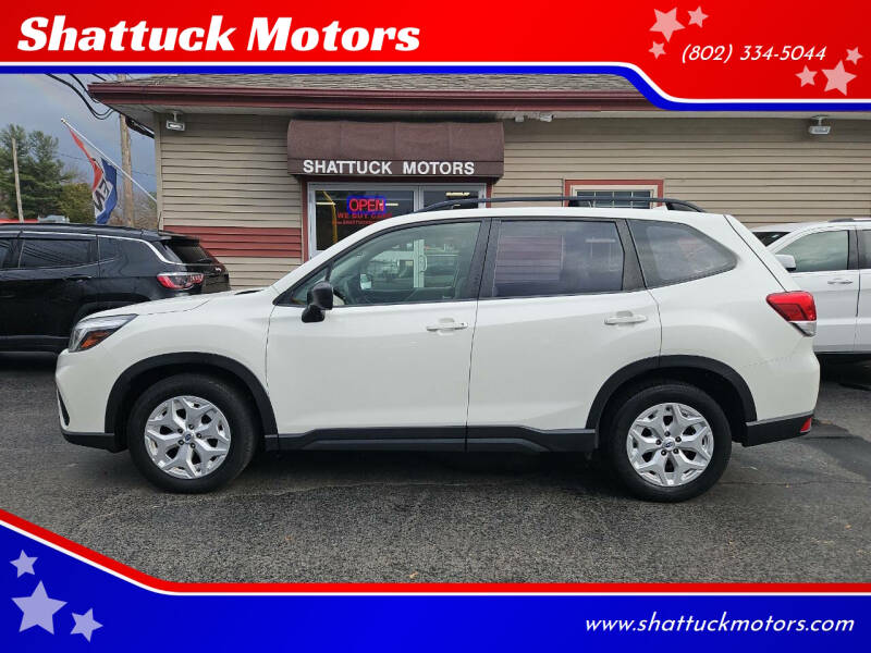 2020 Subaru Forester for sale at Shattuck Motors in Newport VT