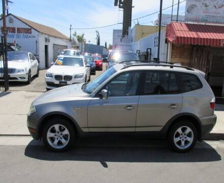 2008 BMW X3 for sale at Rock Bottom Motors in North Hollywood CA